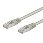CORDON 1M CAT 6A/FTP GRIS LINK TECH