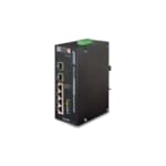 Commutateur Ethernet industriel 4 ports 10/100/1000T 802.3at PoE + 2 ports 100/1000/2500X SFP