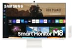 Moniteur Flat 32" (81,3 cm ) SMART 4k 3840*2160 Serie 8 Blanc Avec Camera Intgeré Garantie 12M