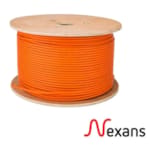 CABLE NEXANS ESSENTIAL-6 U/UTP AWG24 CAT6 LSZH ECA ORANGE 500MT