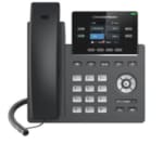 Téléphone IP prenant en charge jusqu'à 2 comptes SIP, écran LCD et qualité audio HD.