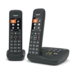 Gigaset C575A Duo Téléphone fixe sans fil avec répondeur intégré DUO BLACK 4250366861708