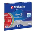 BLU RAY BD-R EN 5 PACK AVEC POCHETTE