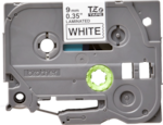 Ruban pour étiqueteuse Tz2-221 Brother original – Noir sur blanc, 9 mm de large