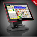 Terminal Point de vente avec écran LED 11,6 pouce couleur blanche