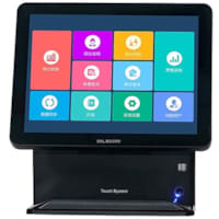 TERMINAL POINT DE VENTE À ÉCRAN TACTILE UNIQUE 15.6" I3-3217 4Go 64Go SSD