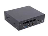 IPBX avec support de 300 extensions et  240 appels simultané. Avec 2 ports Gigabit Ethernet et 2 port USB