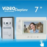 Video Doorphone  ZDL-37M 1 CAMERA + 1 MONTEUR Couleur avec Ecran LCD 7  