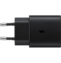 Chargeur mural 25W C-to-C avec câble C-To-C noir