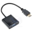 Adaptateur vidéo femelle convertisseur HDMI Mâle vers VGA CG591-B