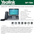 Téléphone SIP haut de gamme écran tactile réglable Android SIP-T58A