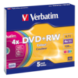 DVD+RW Matt Silver VERBATIM 43229 43229