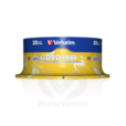 DVD+RW PACK DE 25 UNITES VERBATIM 43489 43489
