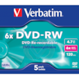 DVD-RW 6X AVEC POCHETTE - VERBATIM 43525 43525