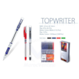 Stylo à bille DIGNO TOP-WRITER rouge en boite de 10 unités TOP-WRITER-ROU