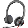 HP Poly Casque BLACKWIRE 8225 USB-C Headset +USB-C/A Adapter 8X223AA
