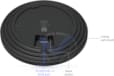 Acces Point WiFi 7 Pro XG - Noir U7-PRO-XG-B