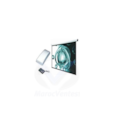 ECRAN VISIOTEK 2.40x2.40 METRES ELEC DE PROJECTION DINON MURAL AUTOMATIQUE VT-240X240E