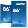 ProLite LH8664UHS-B2AG Totem affichage dynamique 86pouces avec roulettes LH8664UHS-B2AG-RL