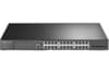 Tplink JetStream™ 28-Port Gigabit L2+ Managed Switch with 24-Port PoE+PORT: 24× Gigabit PoE+ Ports, 4× Gigabit SFP Slots, RJ45/Micro-USB Console PortSPEC: 802.3at/af, 384 W PoE Power, 1U 19-inch Rack-mountable Steel CaseFEATURE: Integration with Oma
