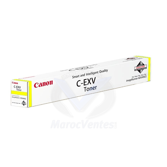 Toner YELLOW pour C55XX-EXV51 Yield:60,000 Pages 0484C002AA