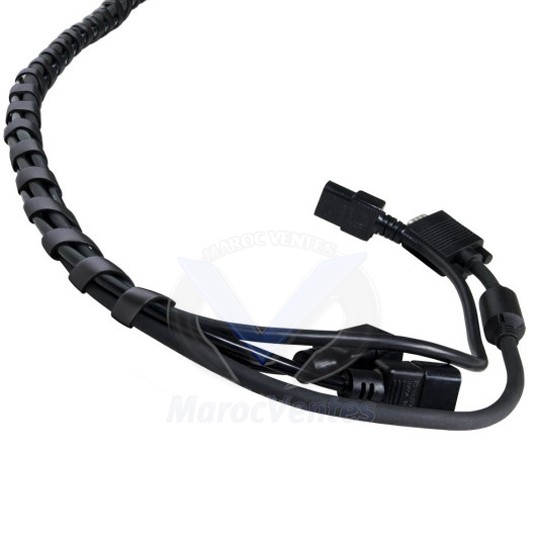 DATAFLEX 33253 GUIDE-CABLES SPIRALE NOIR 25 M 167081