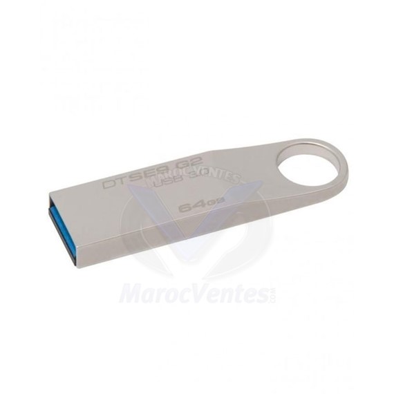 Clé USB 3.0 - 64 Go - DataTraveler SE9 G2 - Argent DTSE9G2/64GB