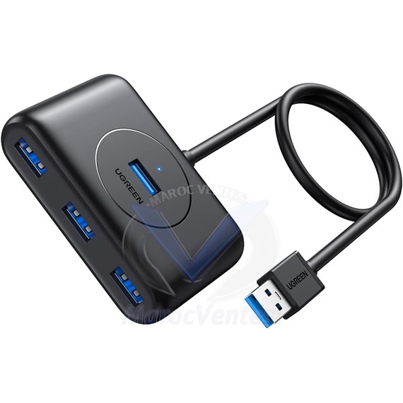 HUB UGREEN USB 3.0 à 4 x USB 3.0 0 5M 20290