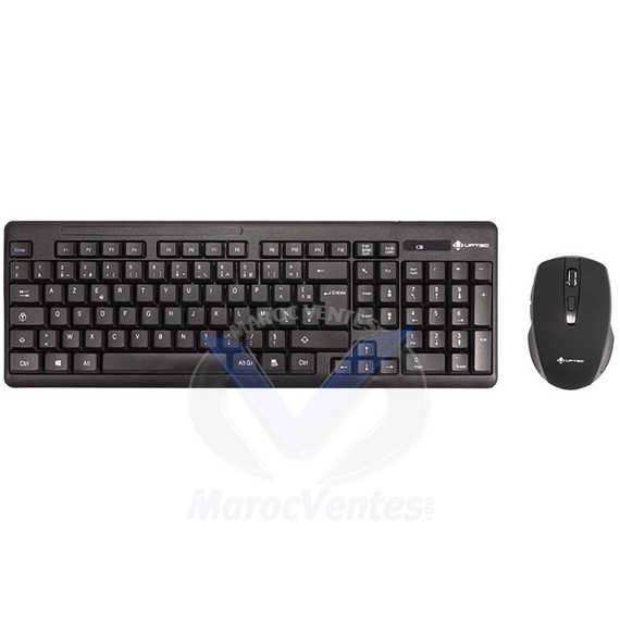 Clavier/Souris sans Fil USB - 10m de Portée 4111147