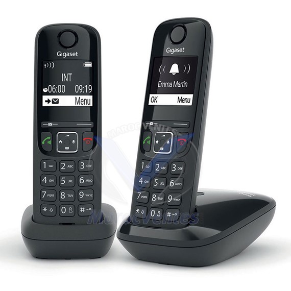 Téléphone Sans Fil AS690 DUO NOIR 4250366854649