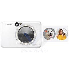 Appareil photo couleur instantané Canon Zoemini S2, Blanc perle