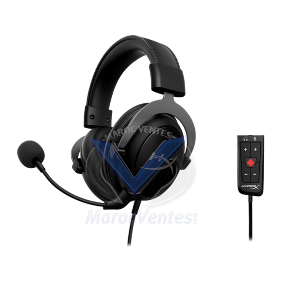 CASQUE GAMER HyperX Cloud II Gunmetal KHX-HSCP-GM 4P5L9AA