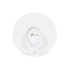 Tplink AX3600 Ceiling Mount Dual-Band Wi-Fi 6 Access Point PORT:1×2.5Gbps RJ45 PortSPEED:1148Mbps at  2.4 GHz + 2402 Mbps at 5 GHzFEATURE: High Density connectivity（1000+ Clients）, 802.3at POE and 12V DC, 8×Internal Antennas, MU-MIMO, Seamless Roami EAP66