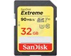 CARTE MÉMOIRE SANDISK EXTREME SDHC 32GO 90MB/S