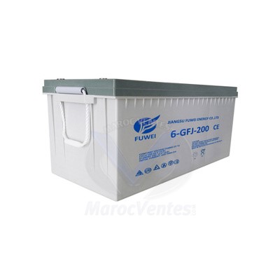 ECOGREEN Batterie GEL 12V, 200Ah 6-GFJ-200