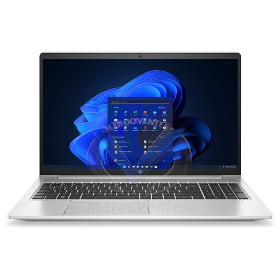 PC Portable HP 450 G9 i7-1255U 15,6" FHD 8 Go 512 Go SSD CG MX570 2GB Freedos 6Q842ES