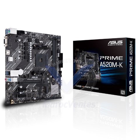 Carte Mère PRIME A520M-K 90MB1500-M0EAY0