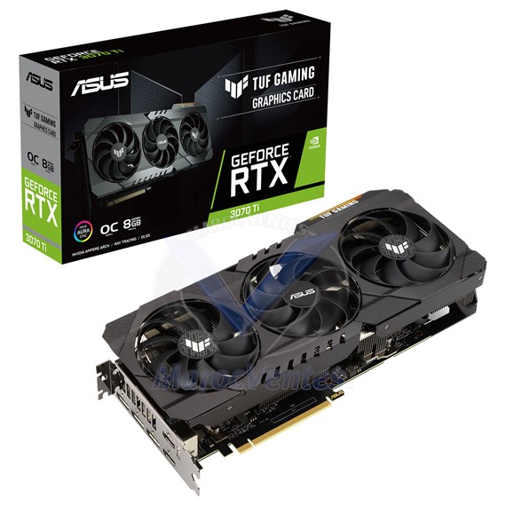 Carte Graphique TUF-RTX3070TI-O8G-GAMING 90YV0GY0-M0NA00