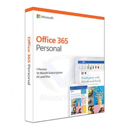 MICROSOFT OFFICE 365 PERSONNEL FRANCAIS SUBSCR / 1 AN QQ2-01039