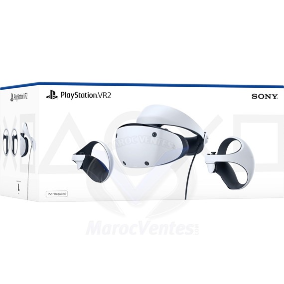 SONY Playstation VR2 Casque DE VISUALISATION DÉDIÉ 560 G Noir, Blanc CUH-ZVR2
