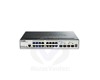 Smart switch 16 ports 10/100/1000 Mbps + 2 SFP Gigabits + 2 SFP+ 10 G DGS-1510-20
