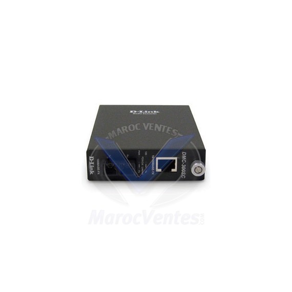 Convertisseur de média fibre à Ethernet 10/100 Mbps DMC-300SC