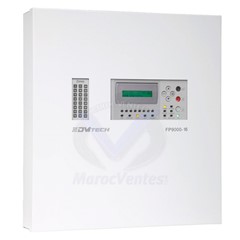 Centrale D'incendie 16 Zones avec Afficheur LCD Conventionnel FP9000-16