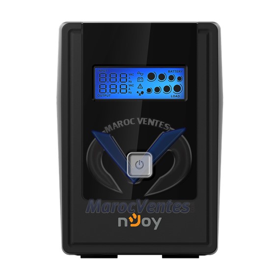 Onduleur UPS Cadu 650 Line-Interactive 600VA/360W Tower 2 x Prise FR NJOY_UPCMTLS665TCAAZ