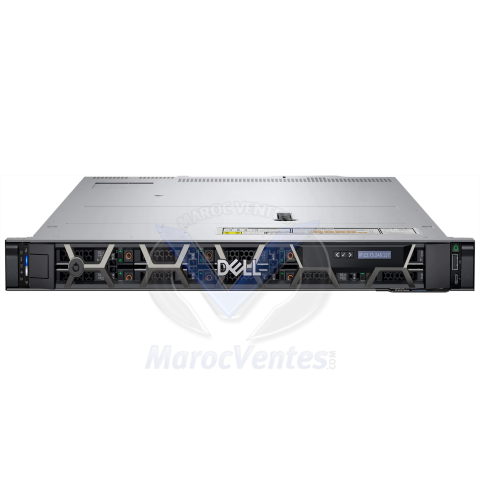 Serveur PE R650XS Xeon Silver 4310 16Go 2*480Go SSD SATA PERC H745 iDRAC9Ex 36M PER650XS