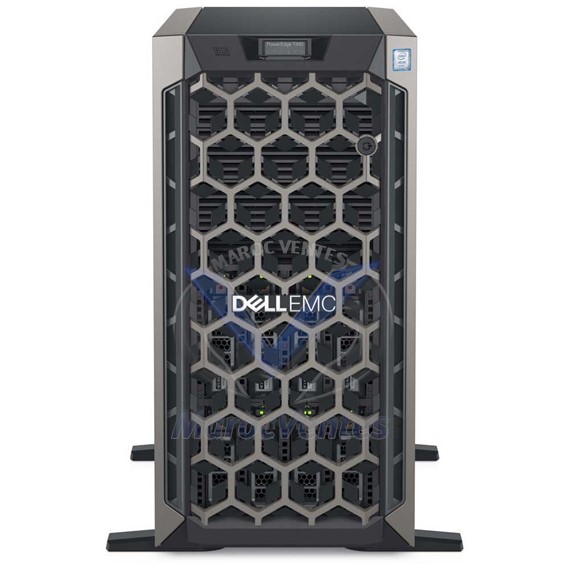 DELL PowerEdge T440 Server, Intel Xeon Silver 42082.1G, 16GB , 3200MT , 2 * 8TB 7.2K PET440M01