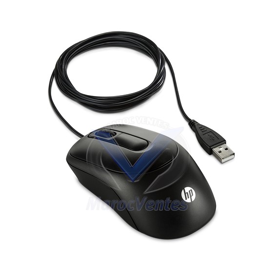 Souris Optique X900 3 boutons et molette de défilement Noir V1S46AA
