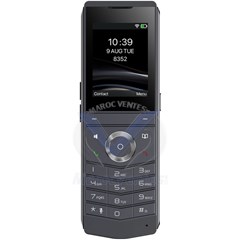 Linkvil Téléphone Portable IP Wi-Fi sans fil 4 comptes SIP Ecran Couleur 2,4"