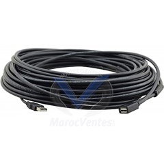 CÂBLE D'EXTENSION ACTIVE USB 2.0 A(M) À A(F) - 20 MÈTRES