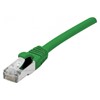 CORDON 5M CAT 6A/FTP GRIS/VERT LINK TECH LIN-5M_FTP/V